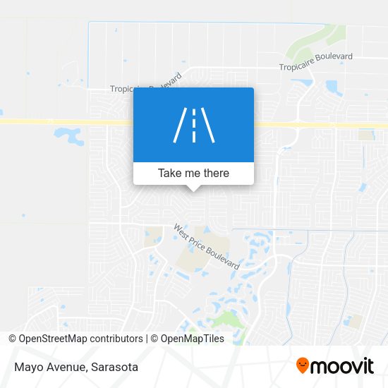 Mapa de Mayo Avenue