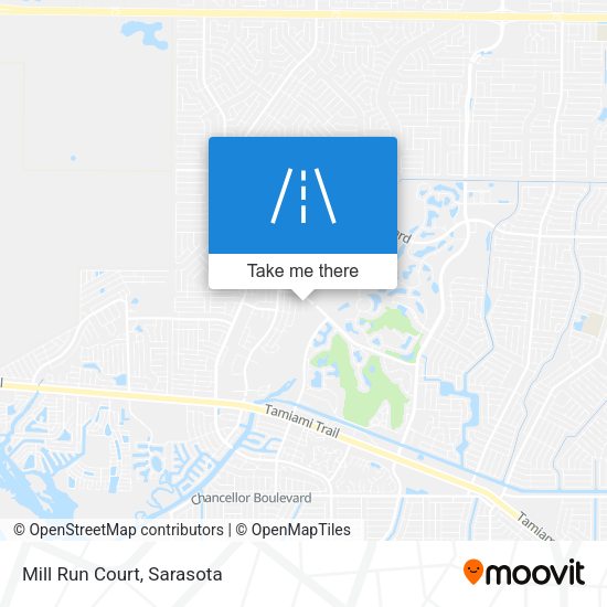 Mill Run Court map