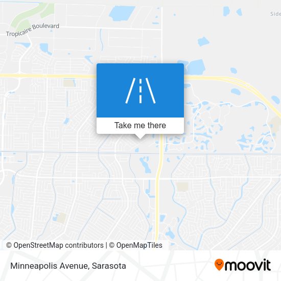 Minneapolis Avenue map