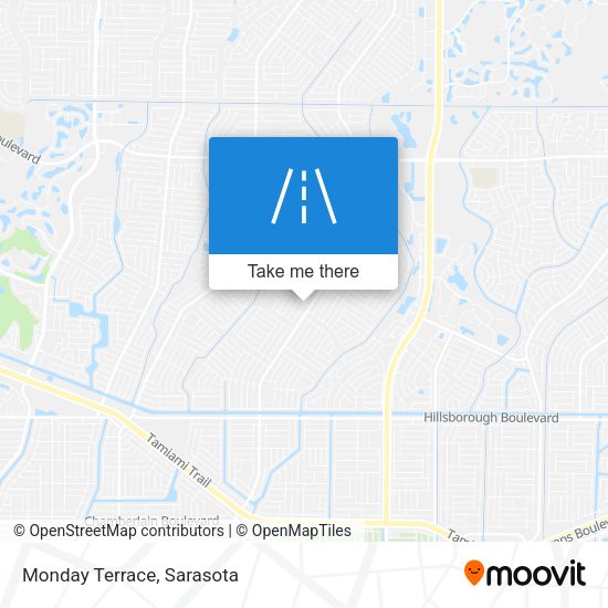 Mapa de Monday Terrace