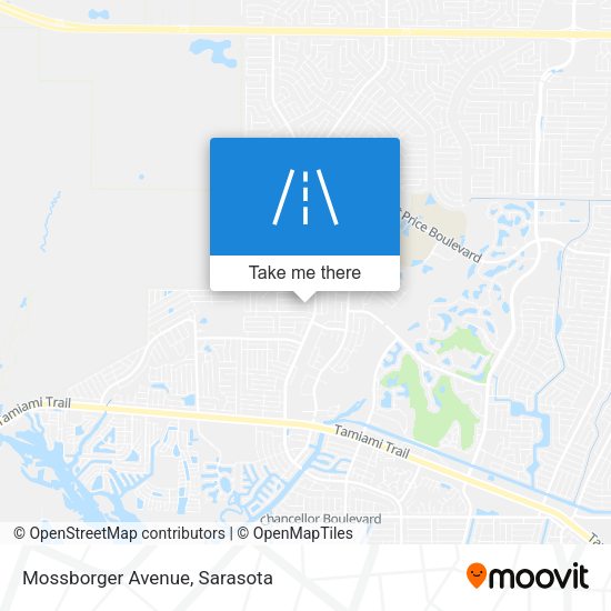 Mossborger Avenue map