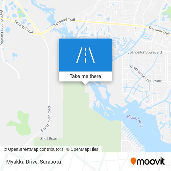 Myakka Drive map