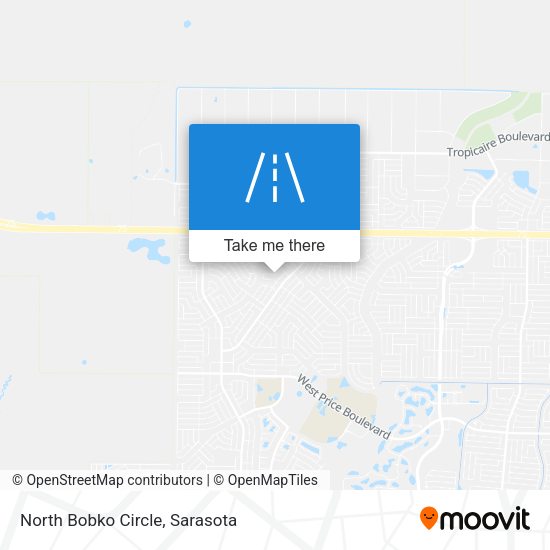 North Bobko Circle map