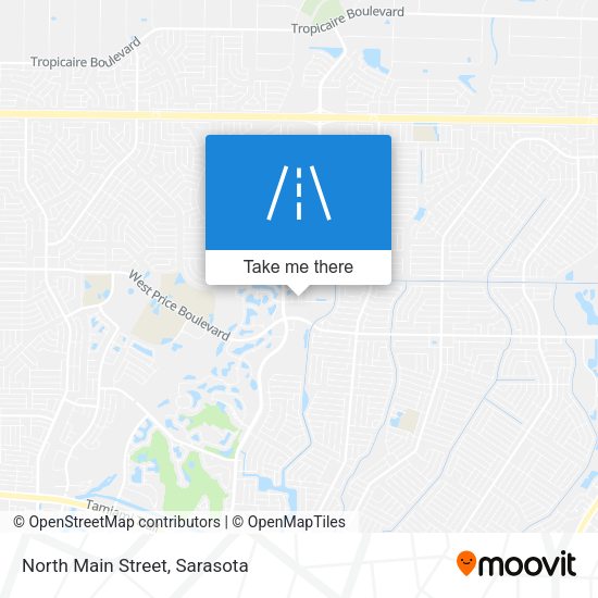 Mapa de North Main Street