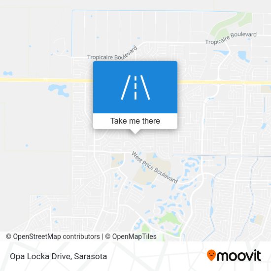 Mapa de Opa Locka Drive