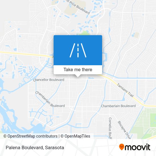 Mapa de Palena Boulevard