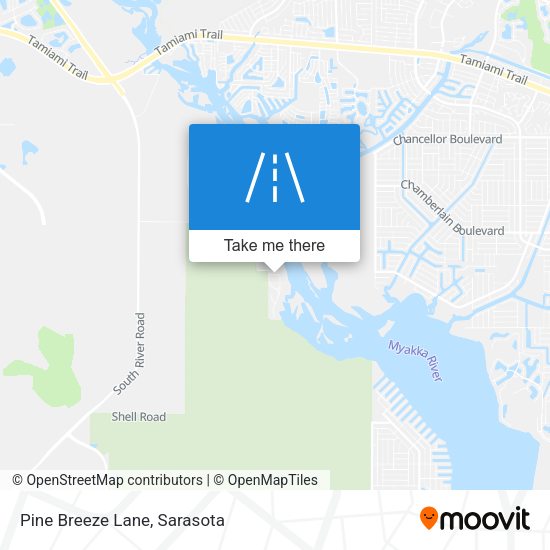 Mapa de Pine Breeze Lane