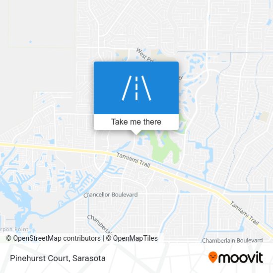 Pinehurst Court map