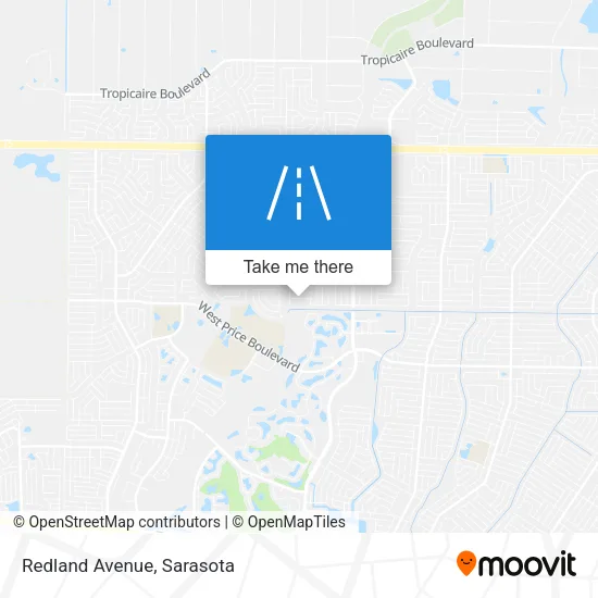 Redland Avenue map
