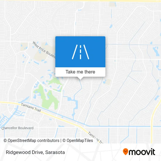 Ridgewood Drive map