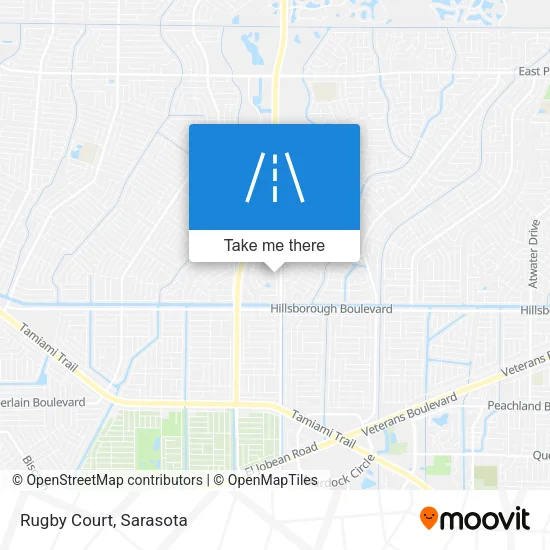 Rugby Court map