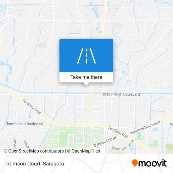 Rumson Court map