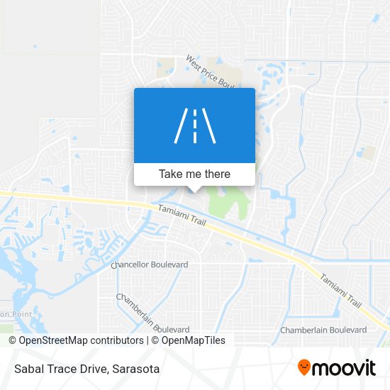Sabal Trace Drive map
