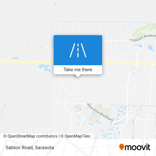 Sablon Road map