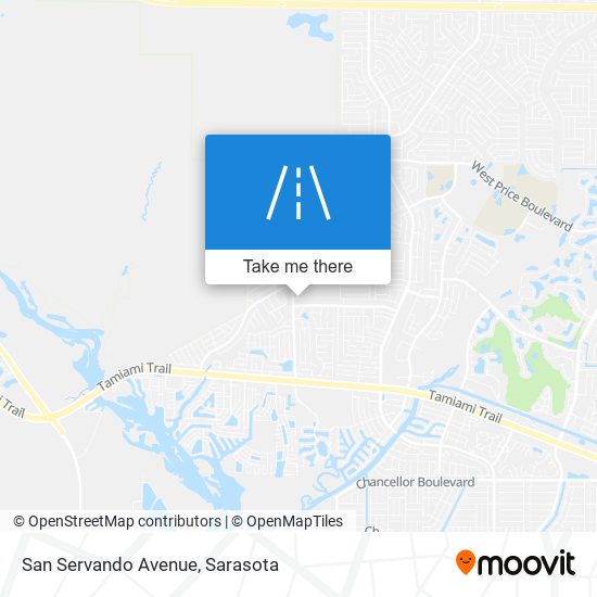 Mapa de San Servando Avenue