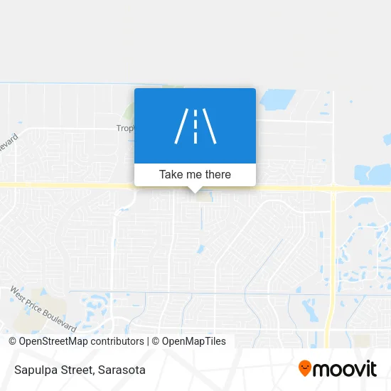 Sapulpa Street map