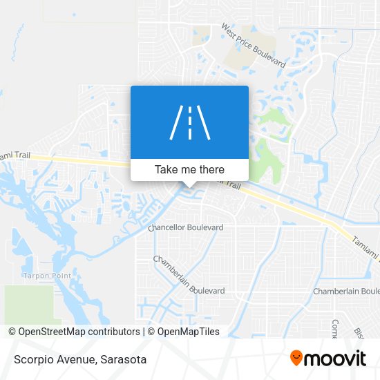 Mapa de Scorpio Avenue
