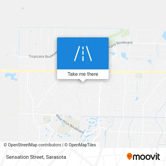 Sensation Street map