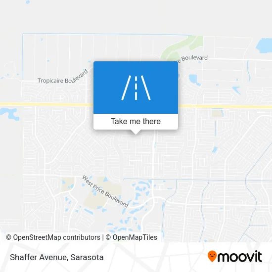 Shaffer Avenue map