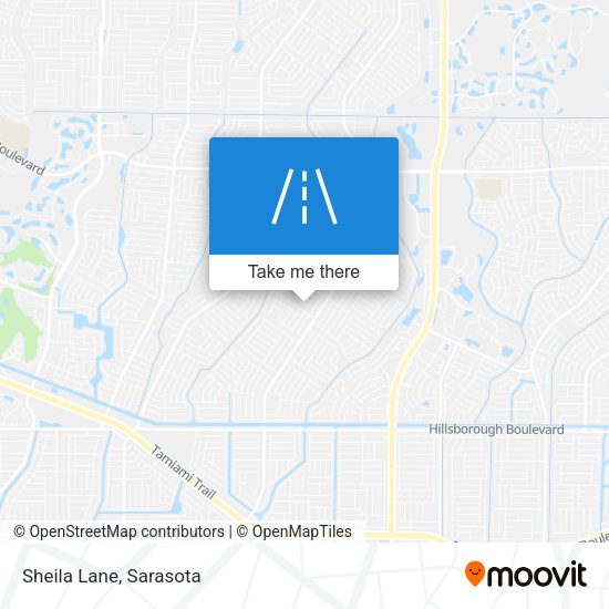 Mapa de Sheila Lane