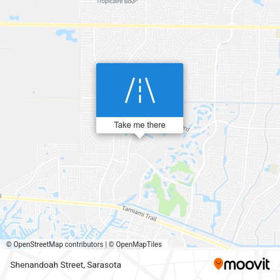 Shenandoah Street map