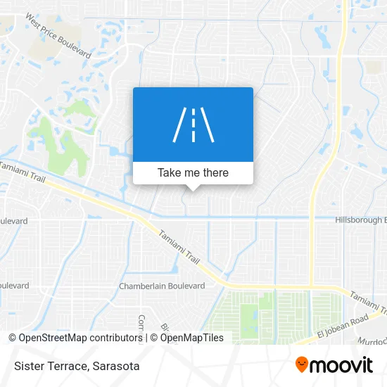 Sister Terrace map