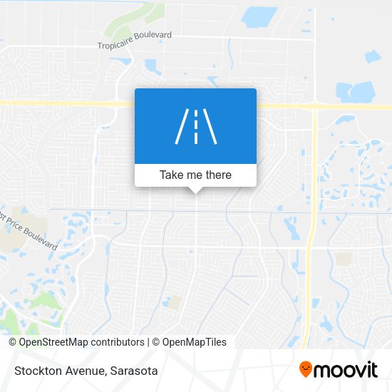 Mapa de Stockton Avenue