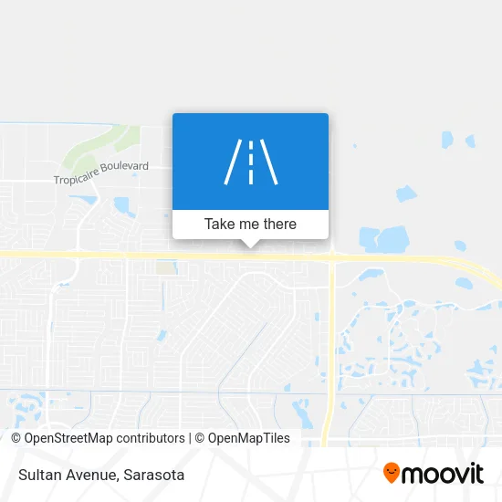 Sultan Avenue map