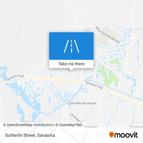 Sutherlin Street map