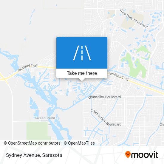Mapa de Sydney Avenue