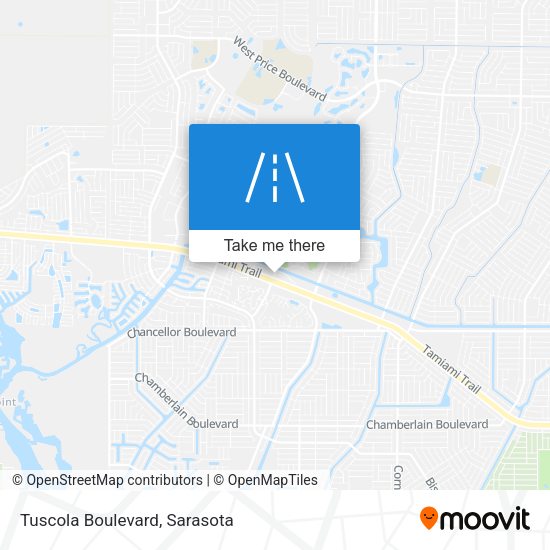 Mapa de Tuscola Boulevard