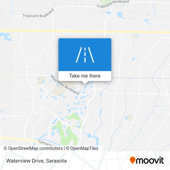 Mapa de Waterview Drive