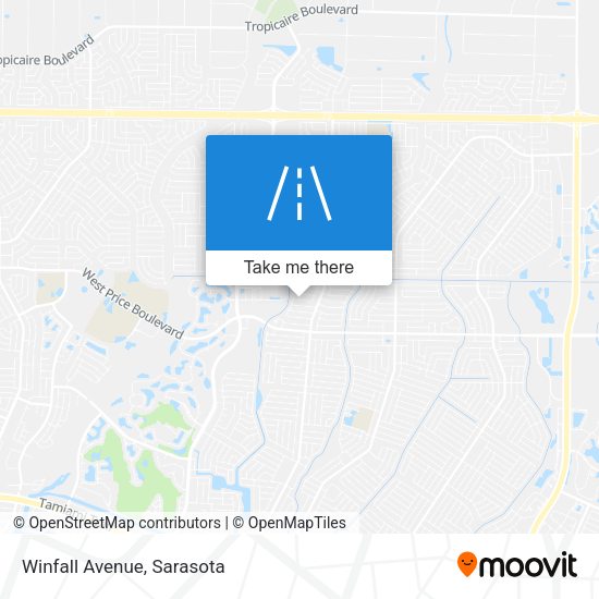 Mapa de Winfall Avenue