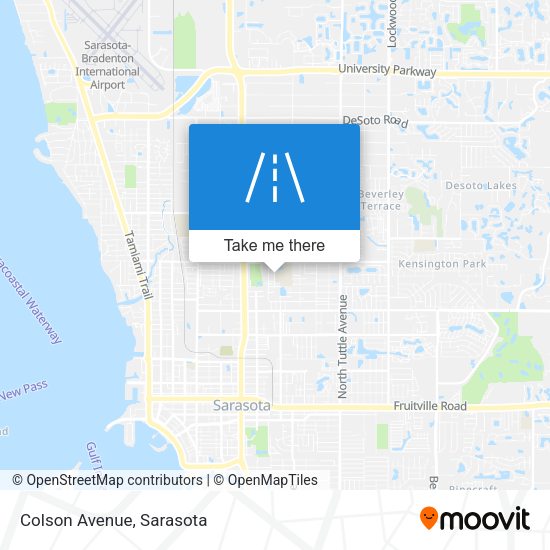 Mapa de Colson Avenue