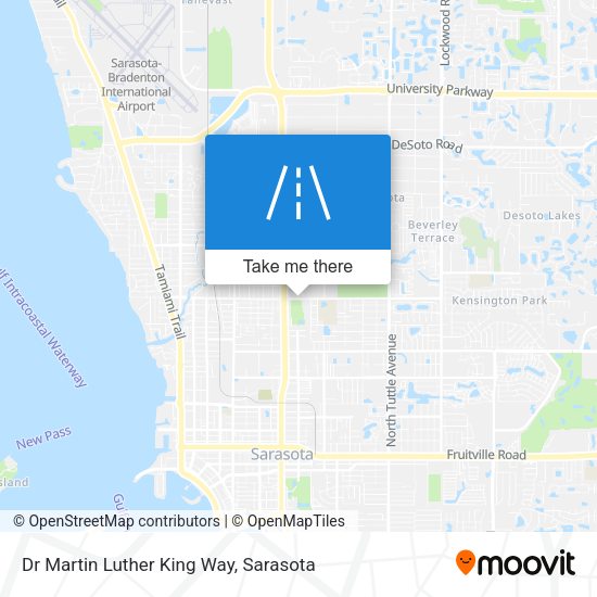Mapa de Dr Martin Luther King Way