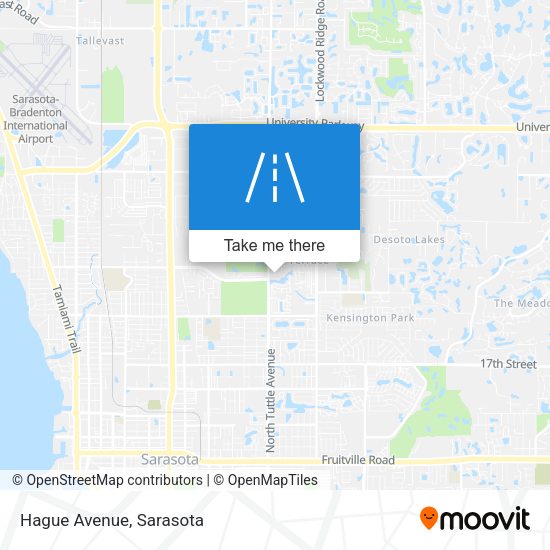 Mapa de Hague Avenue
