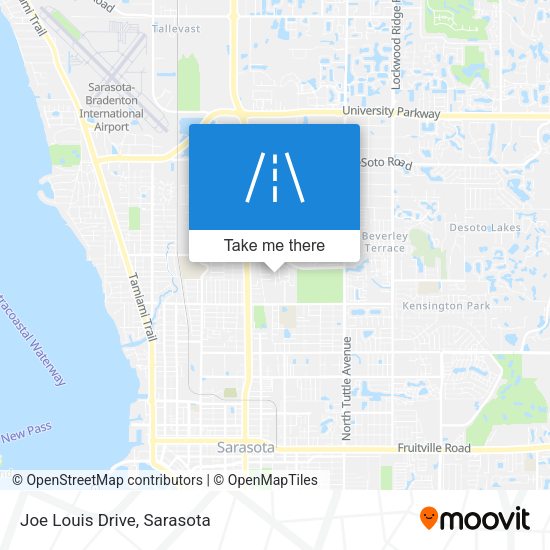 Mapa de Joe Louis Drive