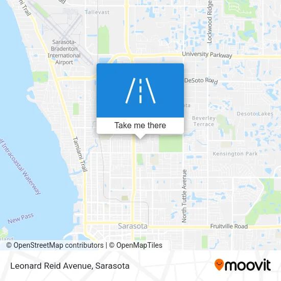 Leonard Reid Avenue map