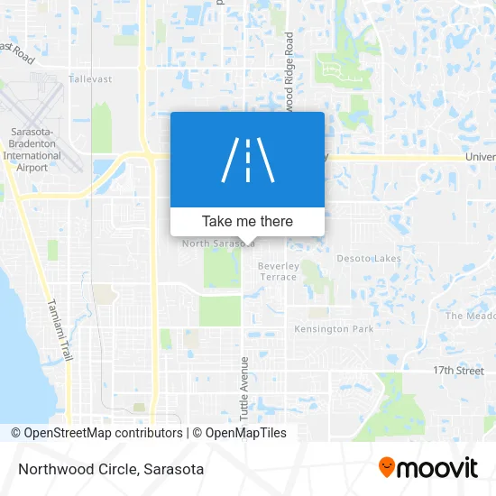Northwood Circle map