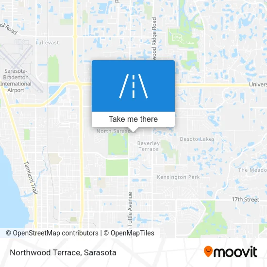 Northwood Terrace map