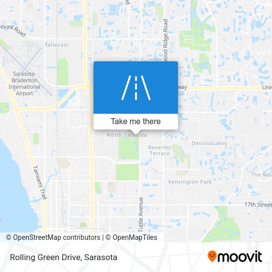 Mapa de Rolling Green Drive