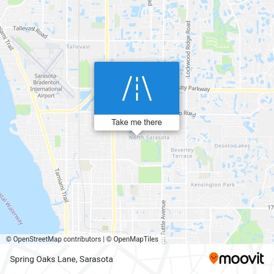 Mapa de Spring Oaks Lane