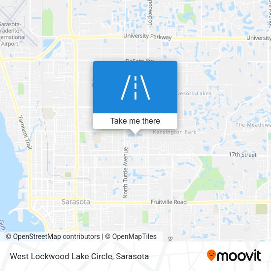 West Lockwood Lake Circle map