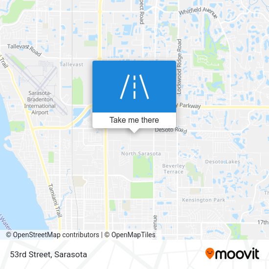 Mapa de 53rd Street