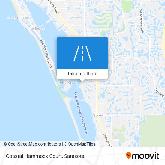 Coastal Hammock Court map