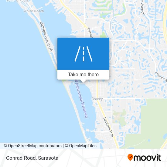 Mapa de Conrad Road