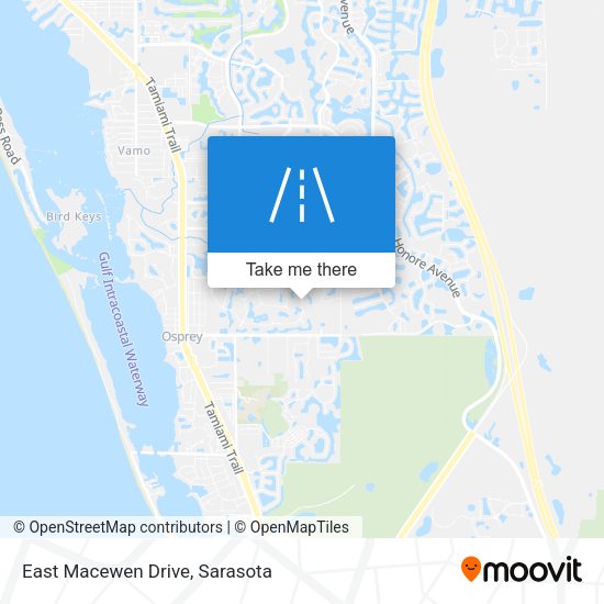 Mapa de East Macewen Drive