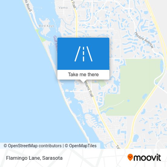 Mapa de Flamingo Lane
