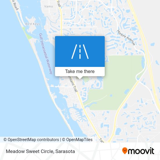 Mapa de Meadow Sweet Circle