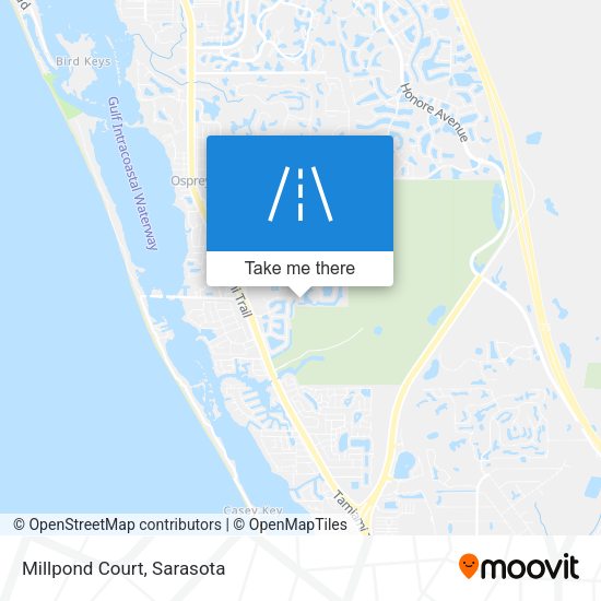 Millpond Court map